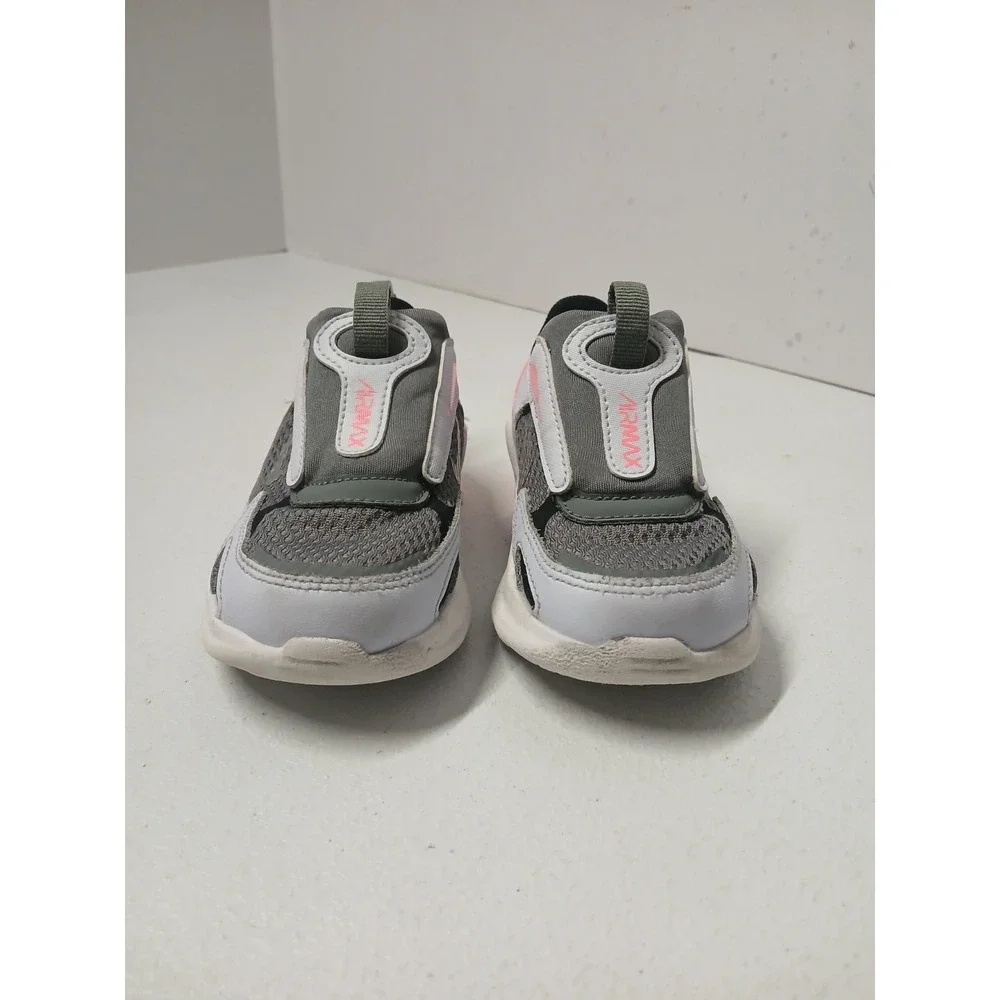 Nike‎ Toddlers' Air Max Bolt (TDE) Shoes White Gray Pink Size 7C